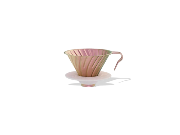 Hario | V60 Titanium Dripper - Size 01 - Titanium Rose Gold