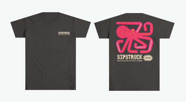 Sipstruck t-shirt | Octopus