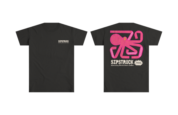 Sipstruck t-shirt | Octopus